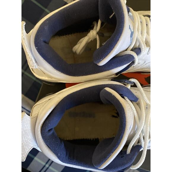 Size 9 - Jordan 4 Retro LS Legend Blue Men’s 2015 Restored, Used, 314254-107 main image 4